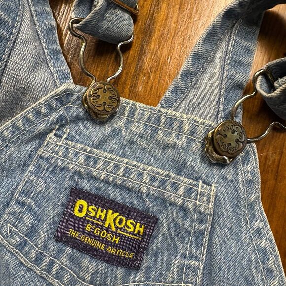 Vintage Oshkosh Overalls‎ Size 3/6 Months - Picture 2 of 11